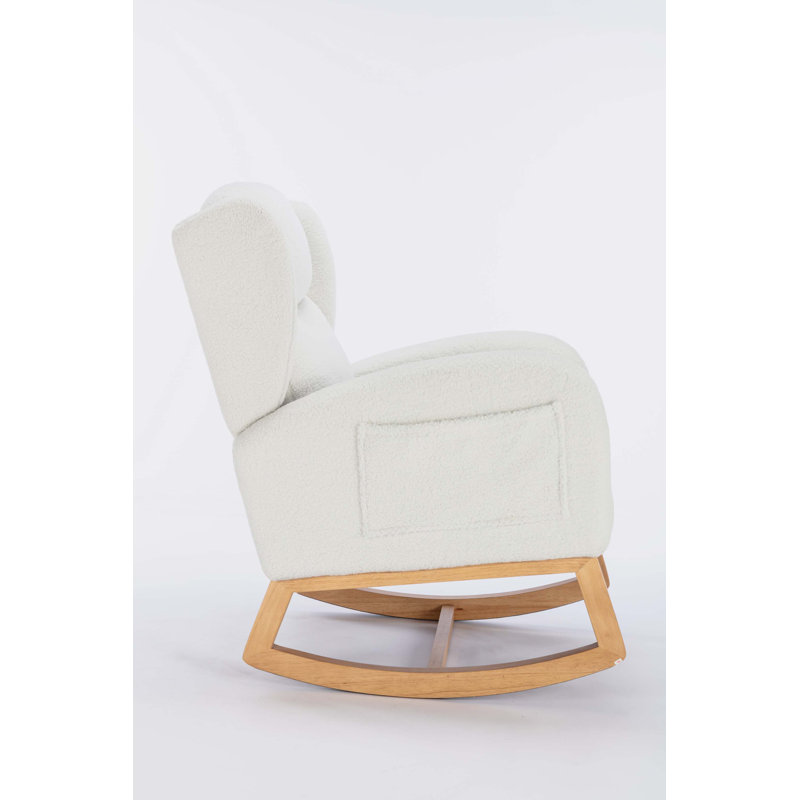 Fauteuil Ambrosane, Ours en peluche ivoire
