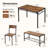 Bryleah 4-Person Four-Leg Dining Set-1544667486