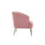 Fauteuil en velours large 31,5 po Liparit-536553813