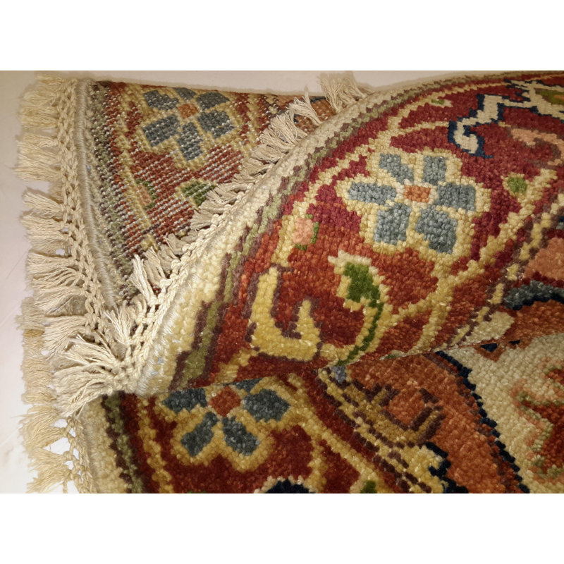 Keldin Oriental Area Rug in Beige