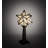 17" High Moravian Star Accent Lamp