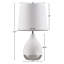 2-Tone Table Lamp Set Of 2-1782195943