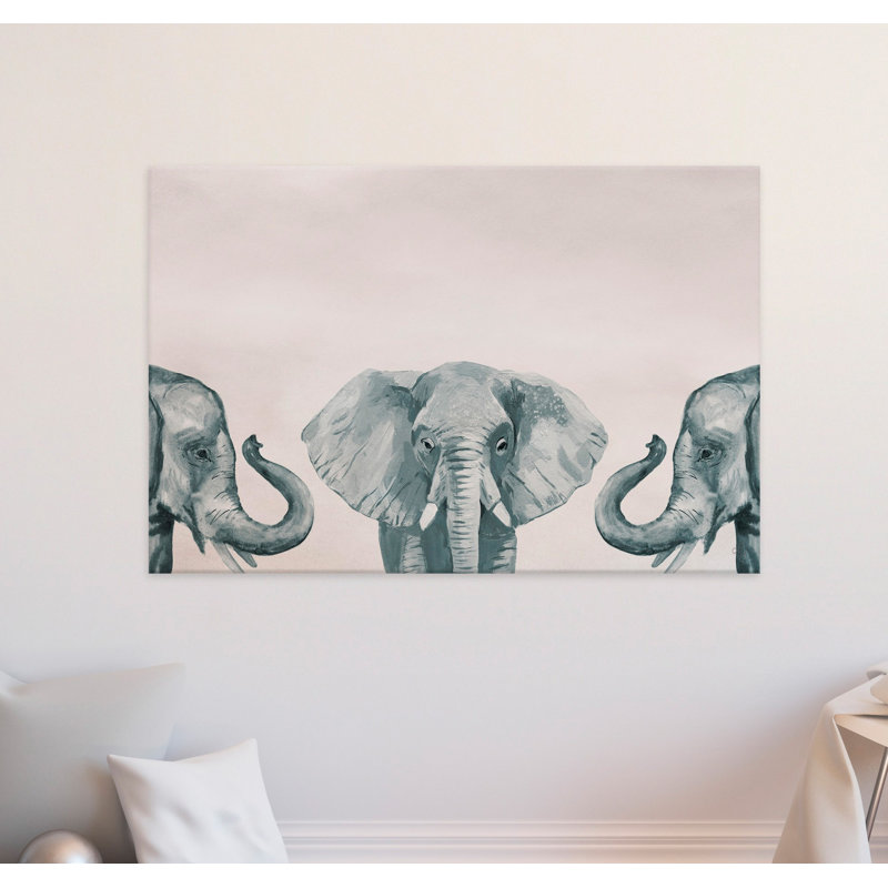 Wrapped Canvas Painting, 40" H x 60" W x 1.5" D