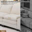 Canapé d'angle rembourré avec 2 repose-pieds-1982651131-1982651133