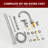 Bathtub Faucet with Handheld Shower, Bath Tub Faucet with Single Handle-64610300