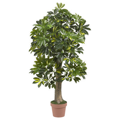 Arbre à feuillage artificiel en pot de 42,5 po Elspeth