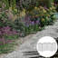 Outsunny Decorative Garden Fence 4 Fence Panels 365cm(L) x 112cm(H)
