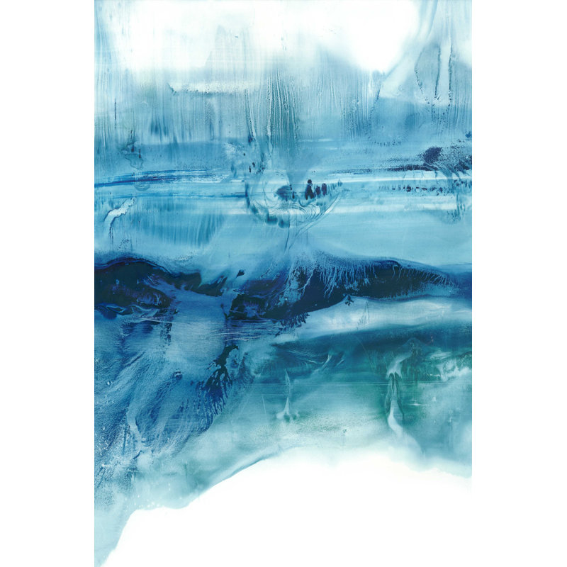 «Aqua Mist I» par Ethan Harper - impression sur toile tendue, H 18 po x l 12 po