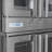 38 in. Double Commercial Natural Gas Convection Oven with Stacking Kit and Casters (KM-DCCO54-NGC)