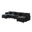 Canapé modulaire en U 140,9 po-453198985