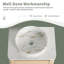 Ensemble de meuble-lavabo mural 24 po avec porte en céramique Art-1415409986-1529974457