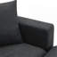 Canapé modulaire moderne 101 * 66 "avec coussins décoratifs, ensemble de canapé en L en forme de nuage avec siège large, ensemble de canapé en tissu confortable en polyester 4 places avec repose-pieds mobile pour salon, appartement, bureau, 4 couleurs-1642078787