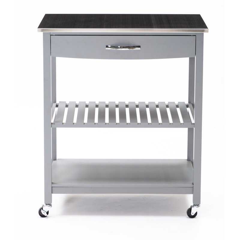 Fast Forward Kitchen Cart, Gray
