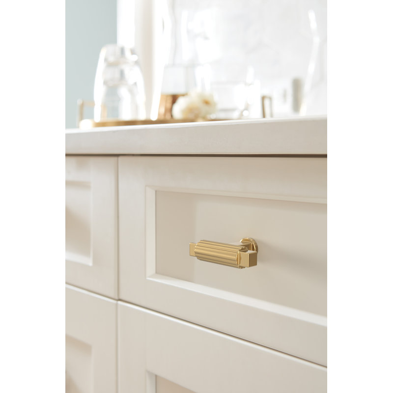 Poignée d'armoire de 2 po (51 mm) de longueur, Bronze champagne