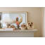 Mocha Stripe Tabletop Urn