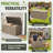 120 Gallons Water Resistant Lockable Deck Box-98740427