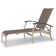 Askar Outdoor Rust-Resistant Metal Chaise Lounge