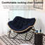 Coussin de chaise berçante d'extérieur, coussin de chaise Papasan de 6,3 po d'épaisseur-111508956