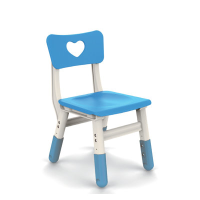 Gitane Kids 11.8'' Adjustable Height Desk Or Activity Chair Desk / Activity Chair and Ottoman