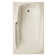 Isabella 71.75'' x 35.75'' Drop-In Soaking Acrylic Bathtub