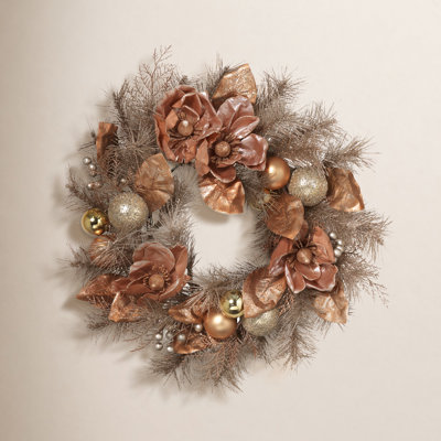 24" Magnolia Wreath