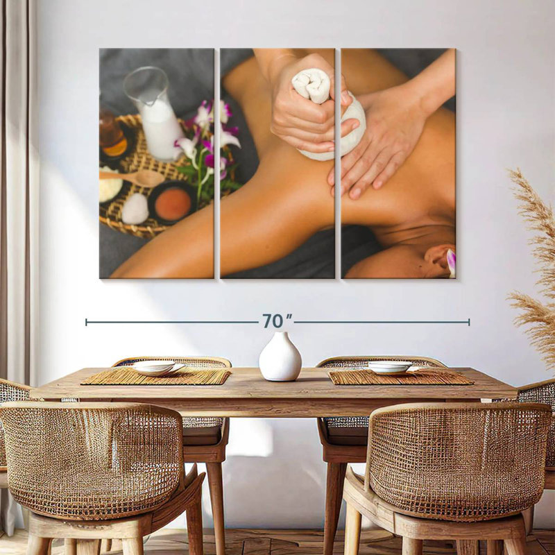 Kerrick Relaxing Thai Massage Spa, 42" H x 65" W