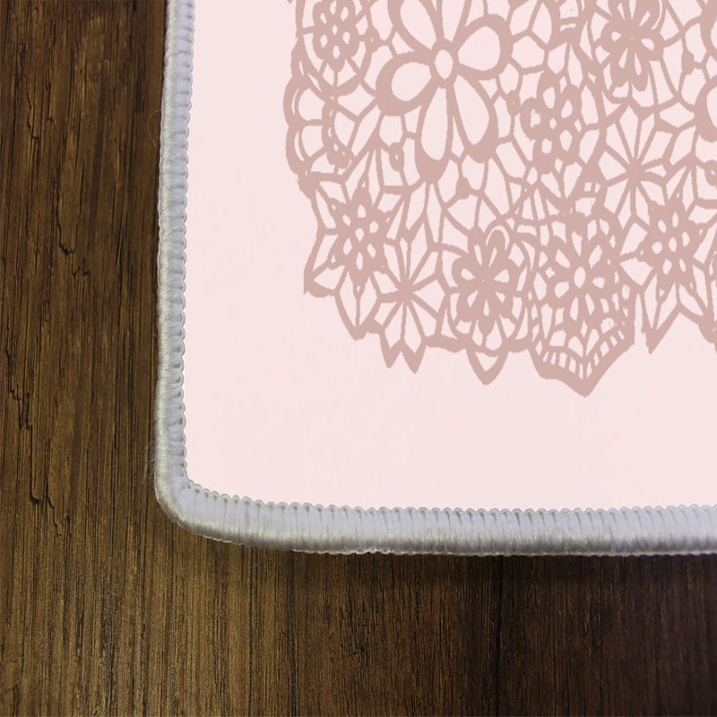 Luxurious Woven Area Rug, 5.9 x 9.2 ft, 100% Polyester, Antibacterial | Non-Slip PVC Felt Dot Underside, 0.3 in Pile Height | Machine Washable, 3D Digital Print, Perfect for Living Room & Bedroom Décor