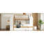 Lit plateforme simple avec tiroirs, lit maison en bois massif avec tablettes, conception enfantine-1650022809