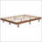 Modern Design Floating Platform Bed Frame With Clean Lines And Stable Construction For Enhanced Bedroom Aesthetics-1948754967-1948754965