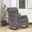 Chaise berçante moderne avec revêtement ergonomique gris avec poche-1792069331-1792069341