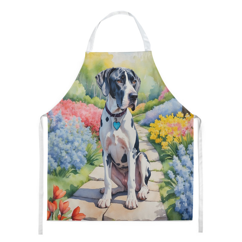 Floral Bib Apron