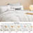 Best Seller Bedsure Embroidered Tufted All-Season Comforter Set-940843167-941667161
