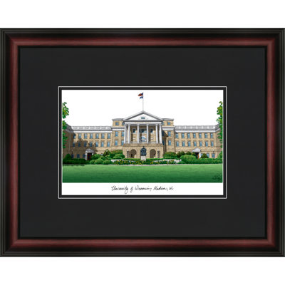 NCAA Wisconsin Badgers Academic Lithograph Picture Frame