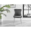 Eubanks White Marble Effect Melamine Round 80cm Dining Table And Chairs - 2 Velvet Dining Chairs-87463405