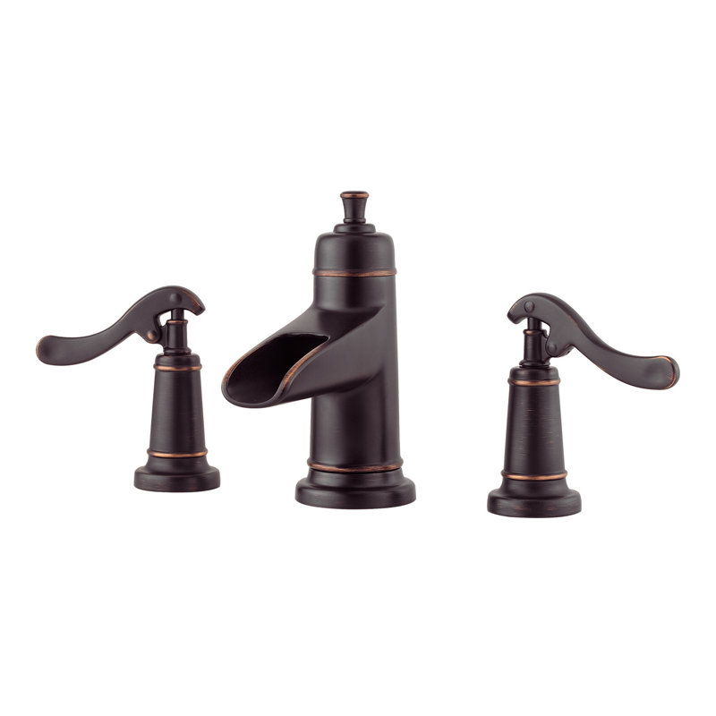 Robinet de salle de bain central avec drain Ashfield, Bronze toscan