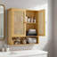 Allizon Bamboo Bathroom Cabinet