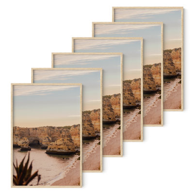  Cadre photo en bois - ensemble de 6