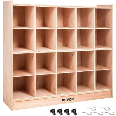 Unité de rangement cubique en bois 20 unités de rangement cubes