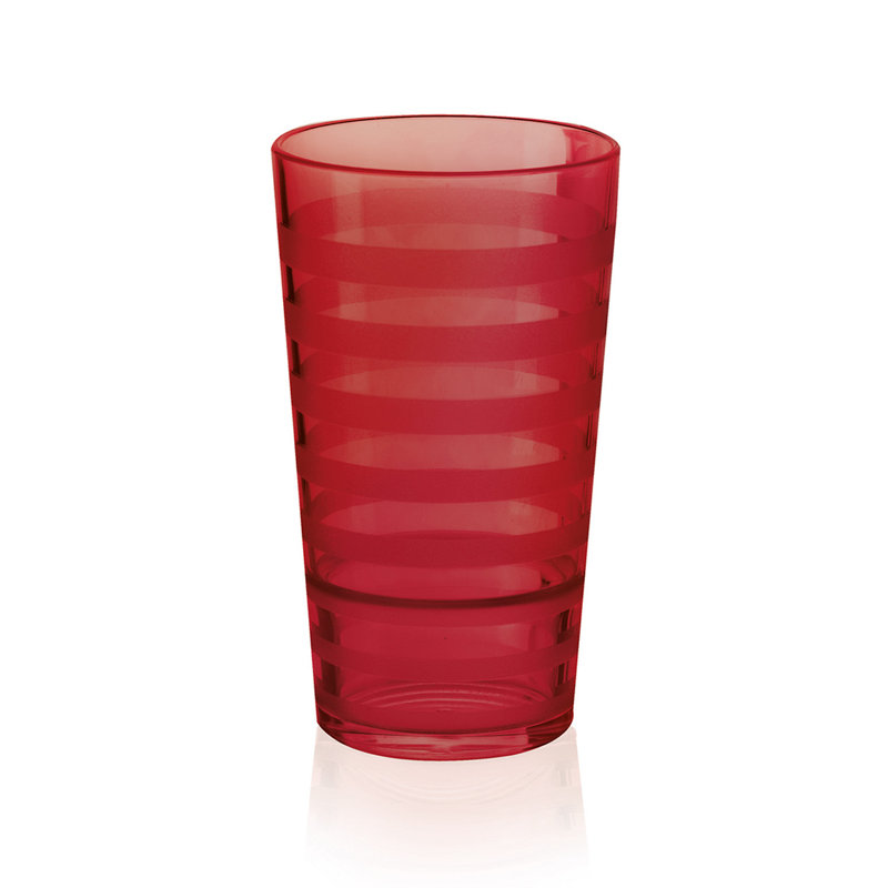 G.E.T. Orbis Low Ball Tumbler, 12, 20, Red