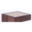 Table d'appoint en bois avec carreaux