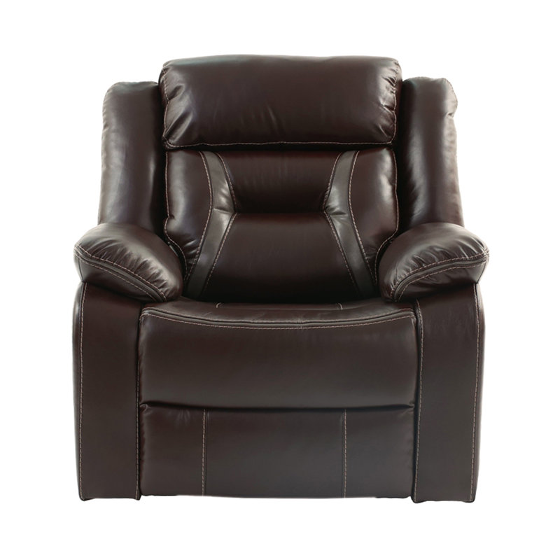 Fauteuil inclinable coulissant, Brun