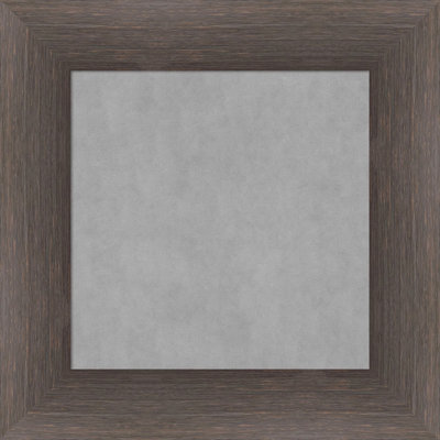 Hardwood Chocolate Framed Magnetic Board