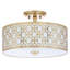 Chalea Fabric Semi Flush Mount-22789277