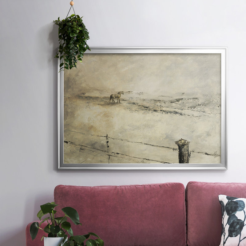 " Kingdom ", Black Closed Corner Framed Canvas, 14" H x 20" W x 1.5" D