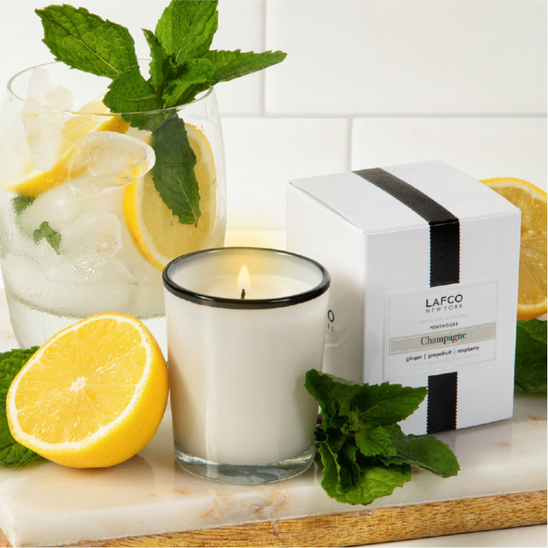 Bougie votive champagne House and Home