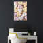 Sweet Pastel Hearts Colorful Romantic Contemporary Wall Art Print by Christa Stroo - Wrapped Canvas Print-604994368