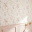 Violet Wildflower Nursery Wallpaper