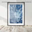 Blue Foliage II Print by Oliver Gal-712290603-712290606