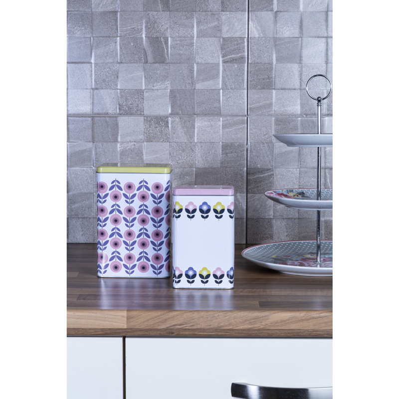 Metal Canister - Set of 2