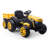 12V Kids Ride On Tractor With Trailer, Battery Powered Electric Vehicles Toy With 35W Dual Motors, Remote Control-102438459
